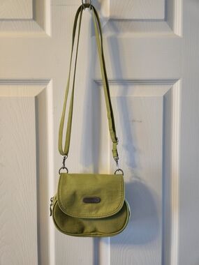 Baggalini Olive Green Crossbody Shoulder Bag